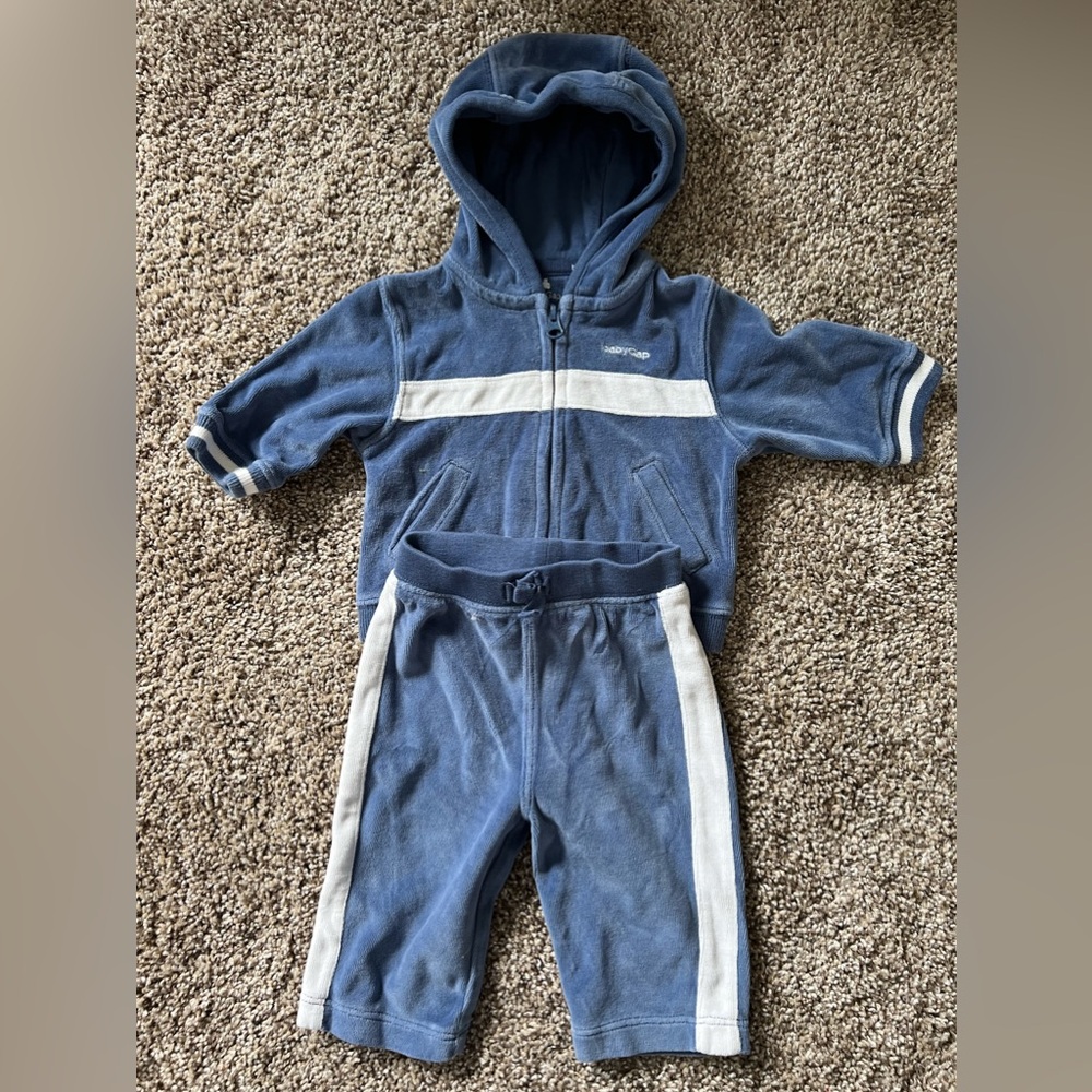 Baby Gap Velvet Sweatsuit